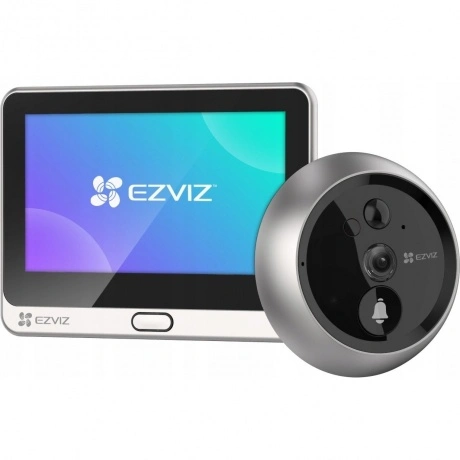 Видеоглазок Ezviz DP2C серебристый