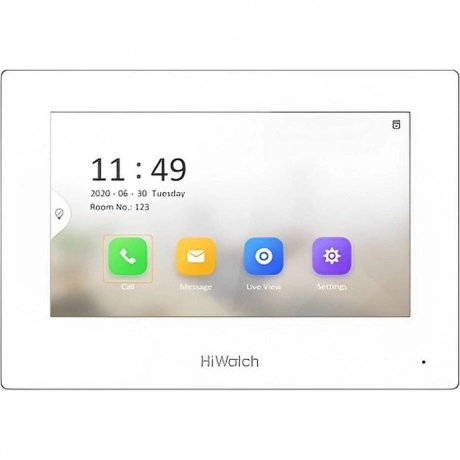 Видеодомофон, белый HiWatch VDP-H3212W