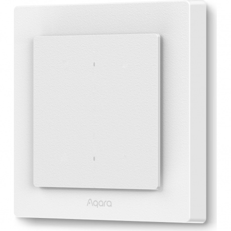 Умный выключатель Aqara H2 WS-K07D 2-хкл. белый - фото 1