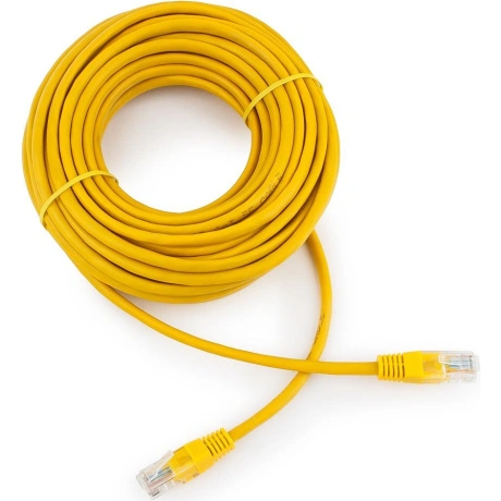 Патч-корд Cablexpert PP10-10M/Y, кат.5e, UTP, 10м, желтый