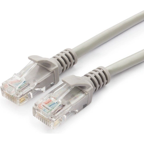 Патч-корд Cablexpert PP12-50M, кат.5e, UTP, 50м, серый