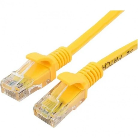 Патч-корд Cablexpert PP12-10M/Y, кат.5e, UTP, 10м, желтый