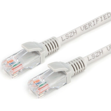 Патч-корд Cablexpert PP30-2M, кат.5e, UTP, LSZH, 2м, серый