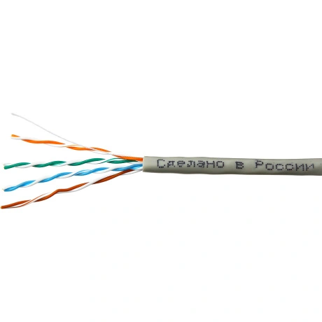 Кабель SkyNet Standart CSS-UTP-4-CU/100, UTP, кат.5e, 100м, серы...