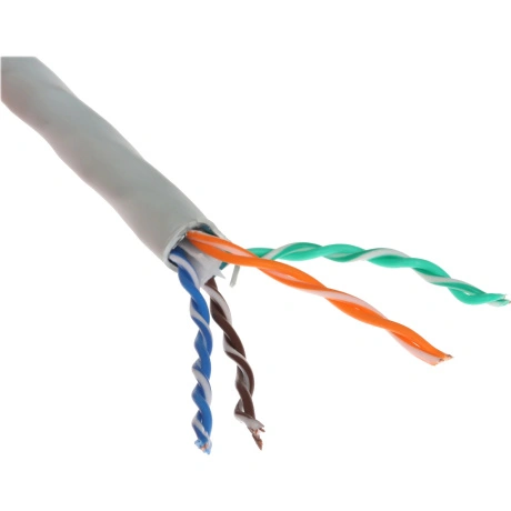 Кабель Cablexpert Россия FPC-6057-4-CU, FTP, кат.6, 305м, серый