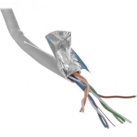 Кабель Cablexpert FPC-5004E, FTP, кат.5е, 305м, серый