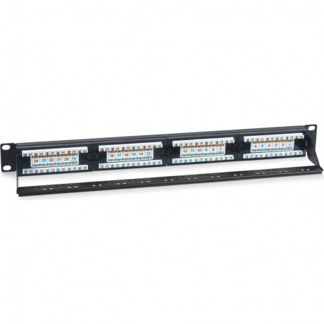 Патч-панель Cabeus PL-24-CAT.6-DUAL