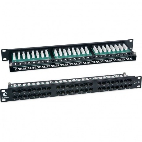 Патч-панель Cabeus PLHD-48-CAT.5E-DUAL