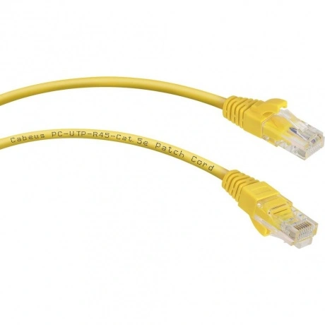 Кабель патч-корд U/UTP 5e кат. 2м. Cabeus PC-UTP-RJ45-Cat.5e-2m-...