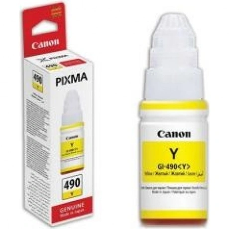 Картридж Canon GI-490Y (0666C001) для Canon Pixma G1400/2400/340...