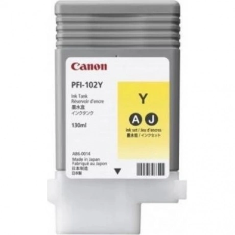 Картридж Canon PFI-102Y (0898B001) для Canon iPF510/605/610/650/...