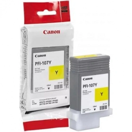 Картридж Canon PFI-107Y (6708B001) для Canon iP F680/685/780/785...