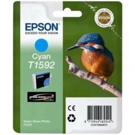 Картридж Epson T1592 (C13T15924010) для Epson St Ph R2000, голуб...