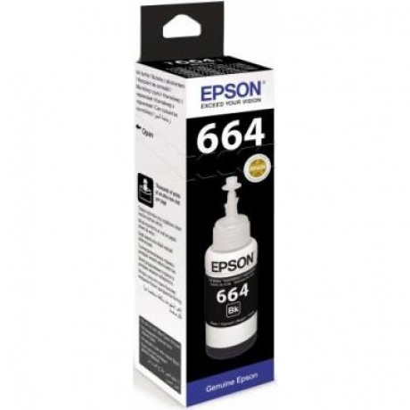 Картридж Epson T6641 (C13T66414A) для Epson L100, черный