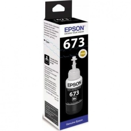 Картридж Epson T6731 (C13T67314A) для Epson L800, черный