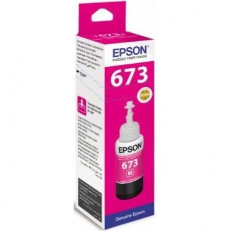 Картридж Epson T6733 (C13T67334A) для Epson L800, пурпурный