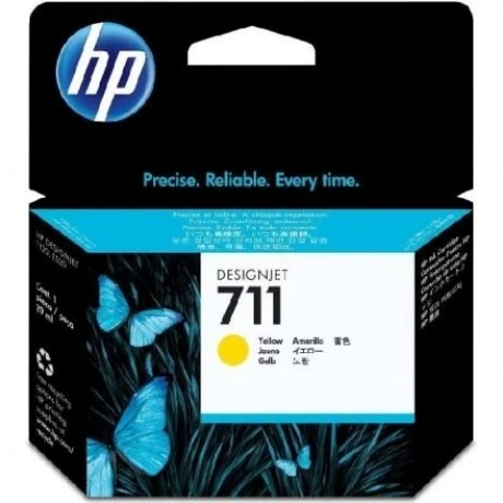 Картридж HP CZ132A для HP DJ T120/T520, желтый