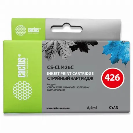 Картридж Cactus CS-CLI426C голубой