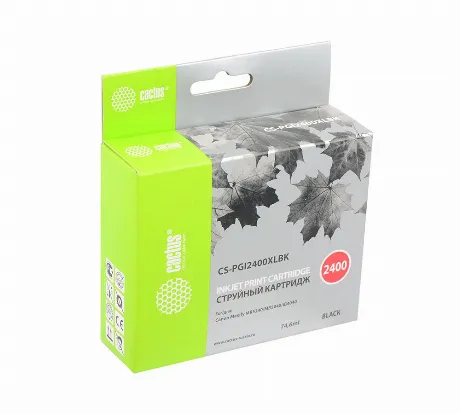Картридж Cactus CS-PGI2400XLBK черный