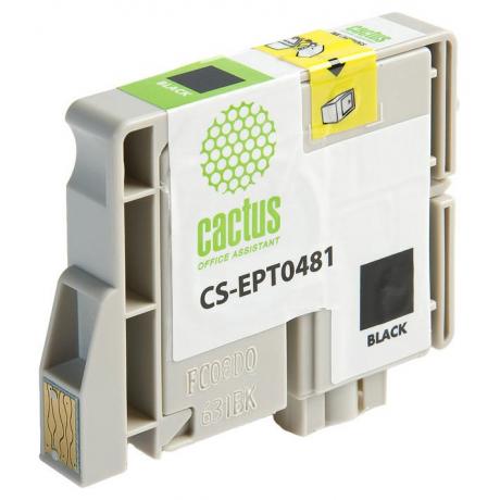 Картридж Cactus CS-EPT0481 черный - фото 2