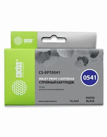Картридж Cactus CS-EPT0541 черный