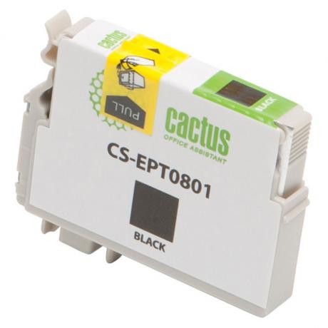 Картридж Cactus CS-EPT0801 черный - фото 2