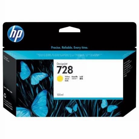 Картридж HP F9J65A для HP DJ T730/T830, желтый