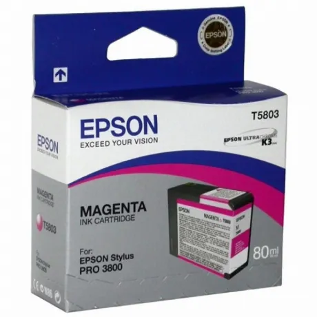 Картридж Epson T5803 (C13T580300) для Epson St Pro 3800, пурпурн...