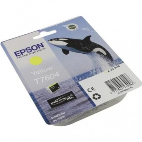 Картридж Epson T7604 (C13T76044010) для Epson SureColor SC-P600,...