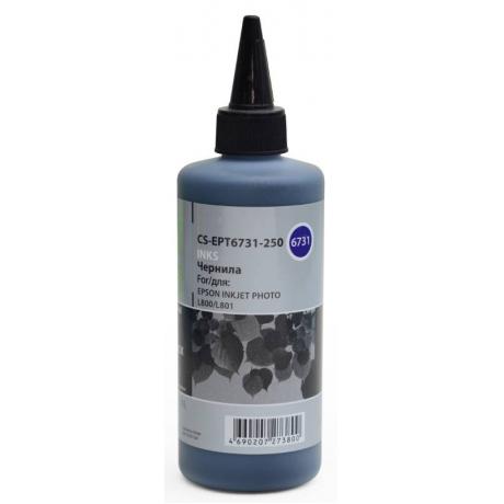 Чернила Cactus CS-EPT6731-250 для Epson L800/L810/L850/L1800, че...