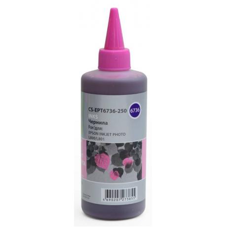 Чернила Cactus CS-EPT6736-250 для Epson L800/L810/L850/L1800, св...