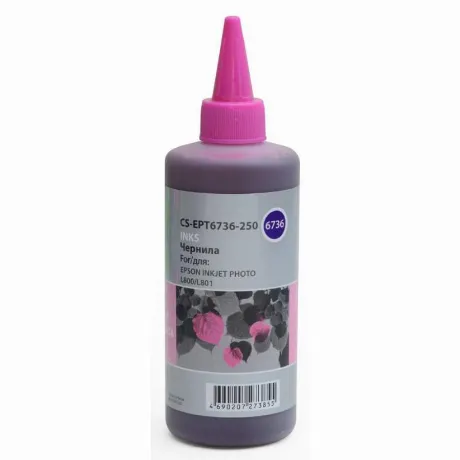 Чернила Cactus CS-EPT6736-250 для Epson L800/L810/L850/L1800, св...