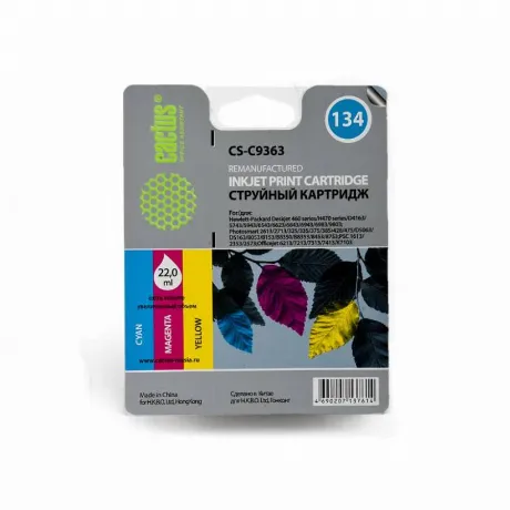 Картридж Cactus CS-C9363 №134 для HP DJ 460series/5740/5743/5793...