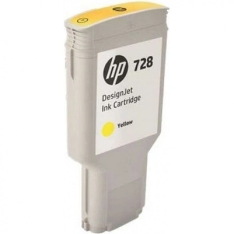 Картридж струйный HP 728 F9K15A желтый (300мл) для HP DJ T730/T8...