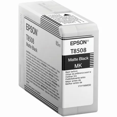 Картридж струйный Epson T8508 C13T850800 черный матовый (80мл) д...