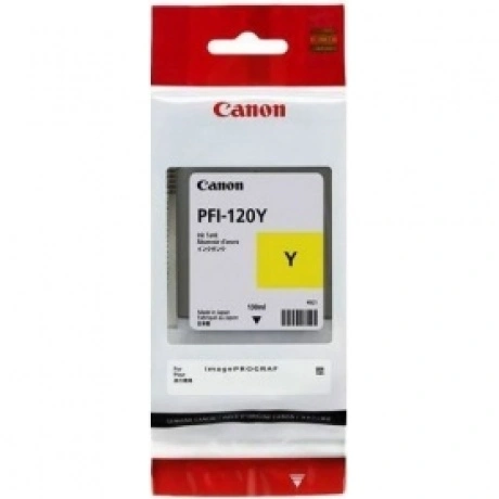 Картридж струйный Canon PFI-120 Y 2888C001 желтый (130мл) для Ca...