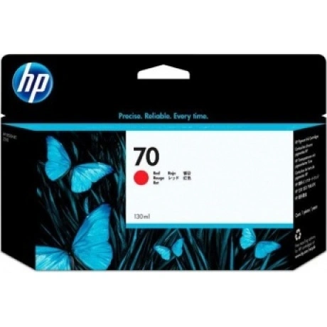 Картридж струйный HP №70 C9456A красный (130мл) для HP DJ Z2100/...