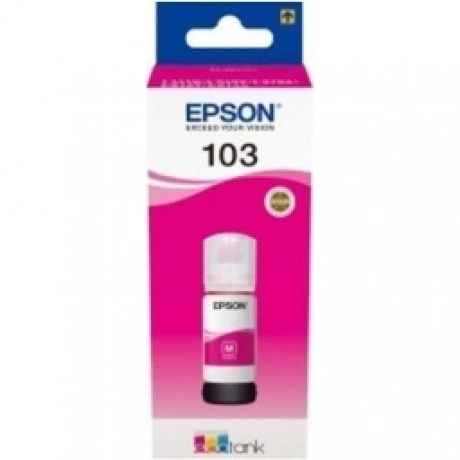 Картридж струйный Epson 103M C13T00S34A пурпурный (65мл) для Eps...
