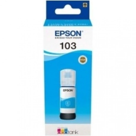 Картридж струйный Epson 103C C13T00S24A голубой (65мл) для Epson...