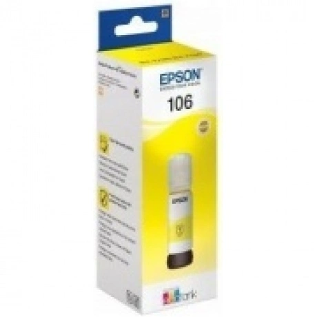 Картридж струйный Epson 106Y C13T00R440 желтый (70мл) для Epson ...