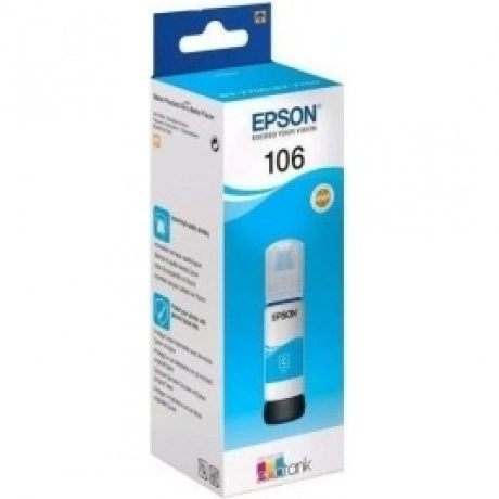 Картридж струйный Epson 106C C13T00R240 голубой (70мл) для Epson...