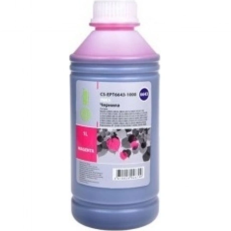 Чернила Cactus CS-EPT6643-1000 пурпурный 1000мл для Epson L100/L...