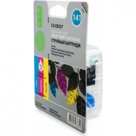 Картридж струйный Cactus CS-CB337 №141 многоцветный для HP DJ D4...