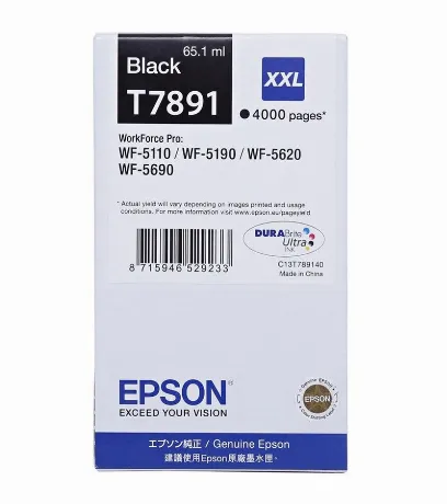 Картридж Epson C13T789140 для EPSON WF-5xxx XXLчерный