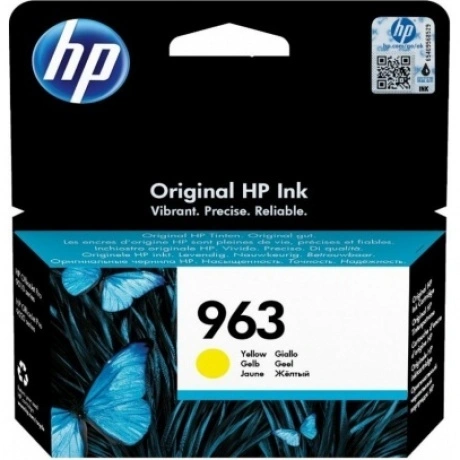 Картридж струйный HP 963 3JA25AE желтый (700стр.) для HP OfficeJ...