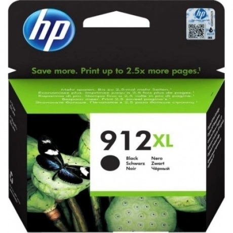 Картридж струйный HP 912 3YL84AE черный (825стр.) для HP OfficeJ...