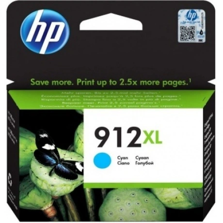 Картридж струйный HP 912 3YL81AE голубой (825стр.) для HP Office...