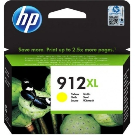 Картридж струйный HP 912 3YL83AE желтый (825стр.) для HP DJ IA