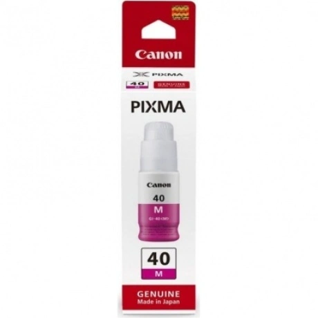 Картридж струйный Canon GI-40 M 3401C001 пурпурный (70мл) для Ca...
