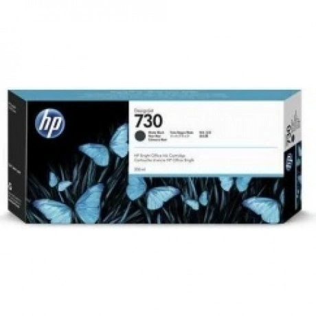 Картридж струйный HP 730 P2V71A черный матовый (400мл) для HP DJ...